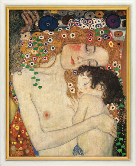 Reproduktion Bild Gustav Klimt "Mutter und Kind"